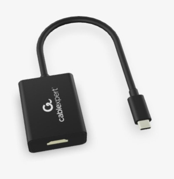 A-CM-HDMIF-01 Gembird USB-C to HDMI adapter, black (A-CM-HDMIF-03) FO A - Slika 2