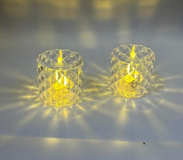 Mini LED svecnjak Providni 60x70mm (cena je za 1kom) - Slika 4