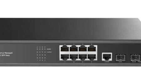 Cudy GS2008S2 8-Port 8-GbE 2-SFP L2 Managed Gigabit Switch