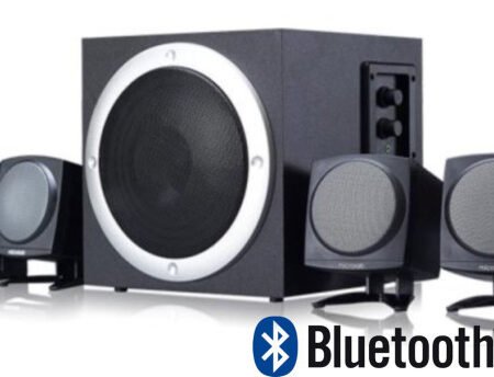 Microlab TMN-3/4.1BT Aktivni drveni zvucnici 4.1 sistem 32W RMS (12W+7W*2+3W*2) 3,5mm Bluetooth