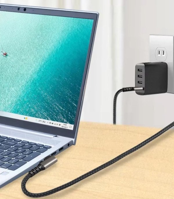 Kettz KT-USBC070 USB-C 3.2 Kabl ugaoni 4k 60Hz 100W 1m - Slika 2