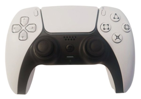 JPD-PS5 Grey-White PC/PS5 Gembird Bezicni gamepad sa vibracijom, zvucnik, 3,5mm, touchpad, trigger - Slika 3