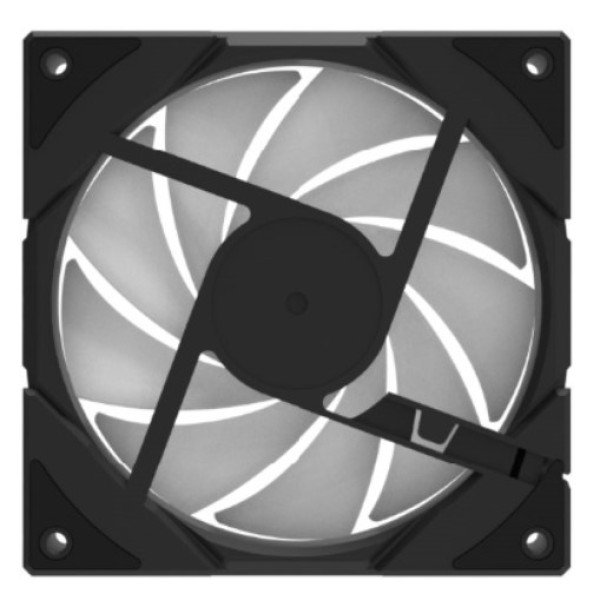 DeepCool CG580 FAN *BK R (BULK) Ventilator za kuciste 120x120x25mm ARGB,1,300 RPM,Black Reverzibilni - Slika 4