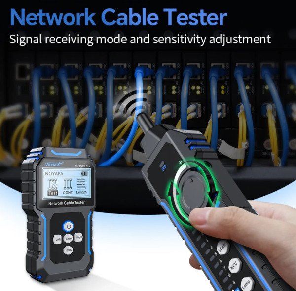 NOYAFA NF-8209 PRO Multifunkcionalni tester mreznih kablova