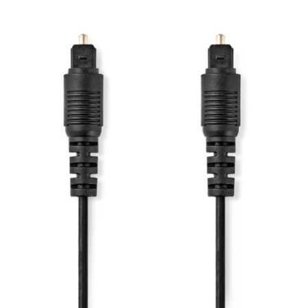 CAGL25000BK50 Opticki kabl TosLink muski - TosLink muski, 5m, Okrugli, PVC, Crni