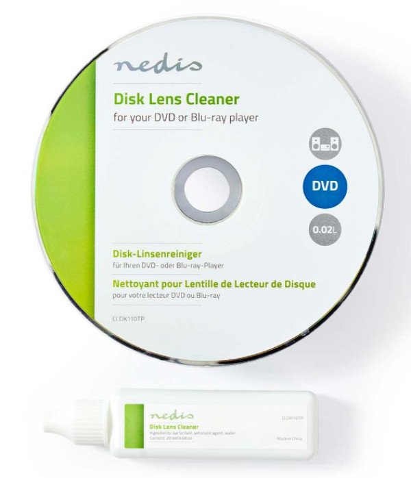 CLDK110TP Disk za ciscenje BluRay Player i DVD plejera 20ml - Slika 4