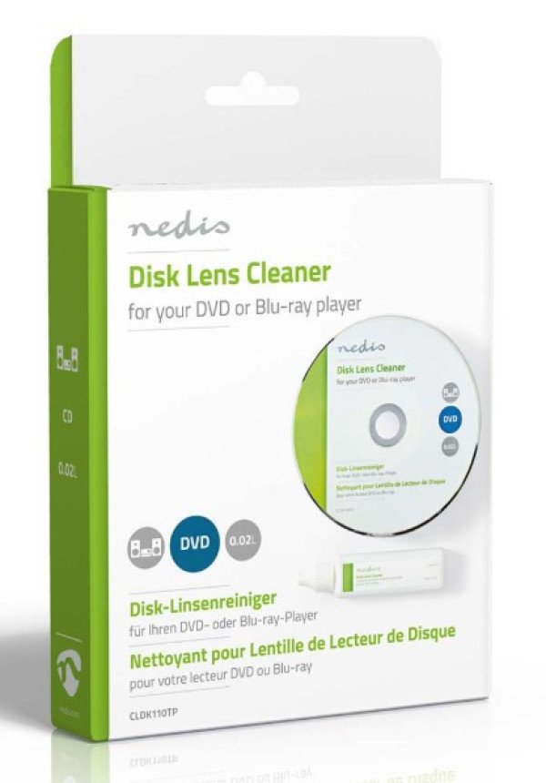 CLDK110TP Disk za ciscenje BluRay Player i DVD plejera 20ml