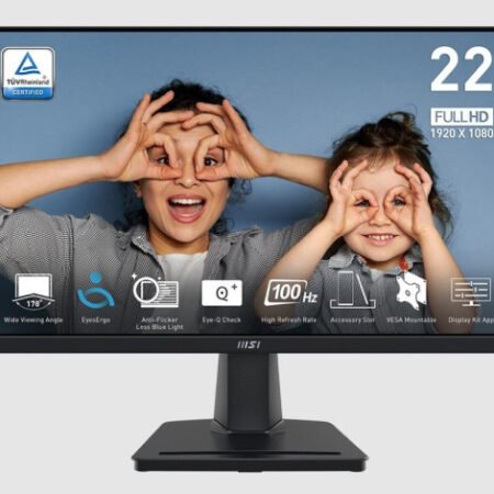 Monitor 22 MSI PRO MP225V FHD VA 100Hz 1 ms HDMI/VGA
