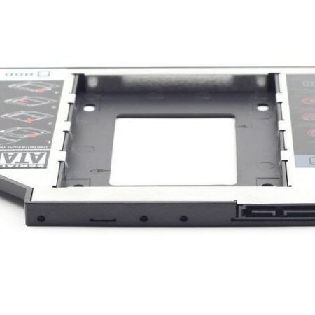 MF-95-01 Gembird Fioka za montazu 2.5 SSD/SATA HDD(do 9.5mm) u 5.25 leziste u Laptop umesto optike