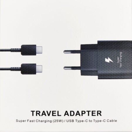 NPA-AC43 ** Gembird brzi Punjac 25W USB-C + kabl USB-C na USB-C 5V/3A, 9V/2,2A (new v8.23, 479)