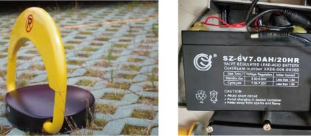 SMART-PARKING-LOCK-EF-PL210 Gembird Automatska parking rampa, barijera za parking mesto + daljinski