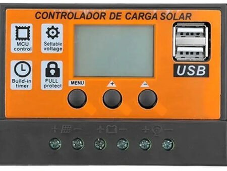 SOL-CONTROL30AO GMB MPPT automatski solarni kontroler punjenja baterije100A/50A/30A/20A/10A LCD Dual