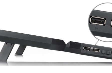 DeepCool MULTI CORE X6 Hladnjak za laptop 15.6 2x140mm+100mm.Fan 1000/1300rpm 121CFM 24dB 380x295x24