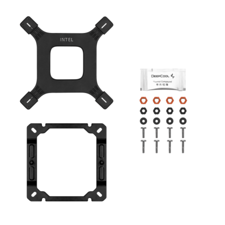 DeepCool AG400 *DIGITAL ARGB 4xHeat Pipe, Real-TimeCPU Screen, 220W 120mm 2100rpm 76CFM,BK Intel/AMD