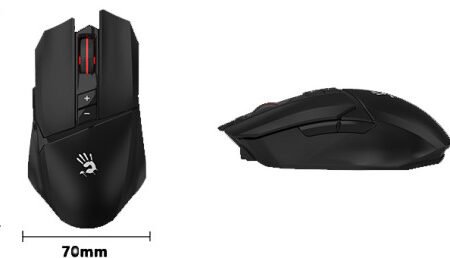 A4-R36 ULTRA A4Tech Bloody 2.4GHz Bezicni Gejming mis, Type-C AIR+WIRED 1000Hz/100-12,000 130mm