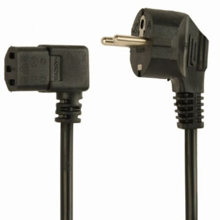 PC-186A-VDE Gembird napojni kabl C13 1.8m 90stepeni