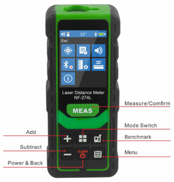 NOYAFA NF-274L Laserski meraè udaljenosti