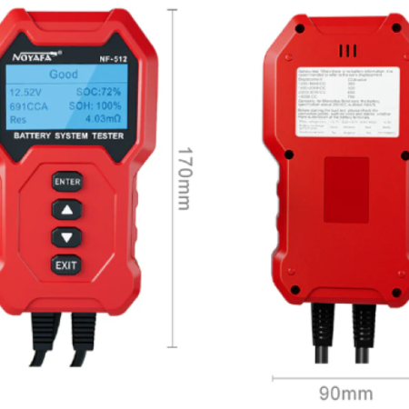 NOYAFA NF-512 Tester sistema baterija