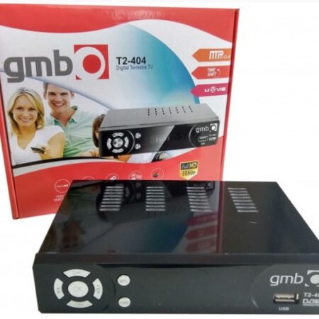 GMB-T2-404 **DVB-T2 SET TOP BOX USB/HDMI/Scart/RF-out, PVR, Full HD, H264,hdmi-kabl,RF modulator1262