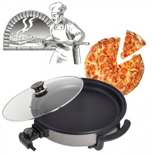 Zilan ZLN4957 PIZZA pekaè 36/38CM 1500W, 43x44x48cm - Slika 4