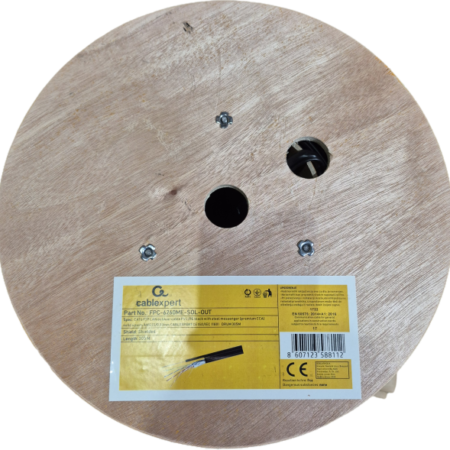 FPC-6260ME-SOL-OUT * Gembird FTP cat6 Outdoor+SAJLA, solid 23AWG, 0,57mm PREMIUM CCA pun presek 305m
