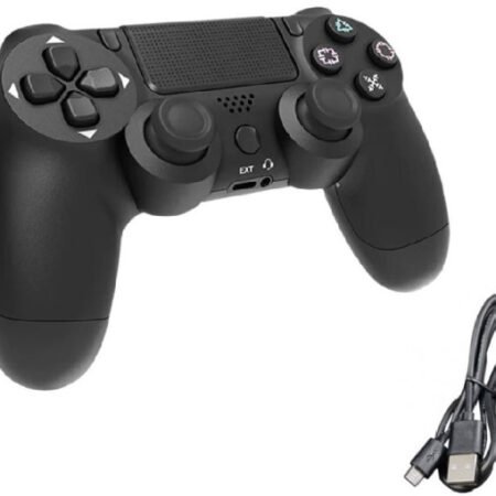JPD-Wireless-Thrillershock PC/PS4 BLACK Gembird Bezicni gamepad sa dvostrukom vibracijom v2