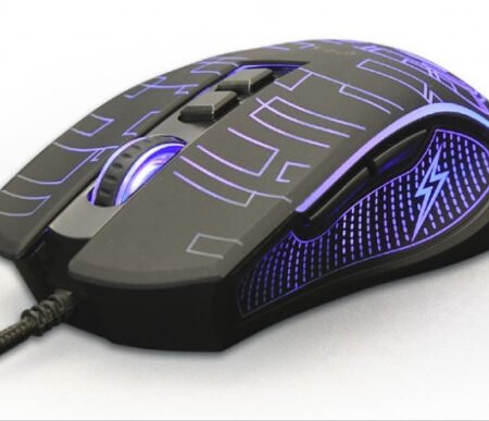 MUSG-RGB-01 Gembird USB LED gaming mis, 1200-3600DPI 7-button 124mm