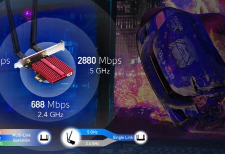 Cudy WE9300 BE9300 Wi-Fi 7 Bluetooth 5.4 PCI-E Adapter V1.0