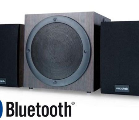 Microlab TMN-1/2.1 BT Aktivni drveni zvucnici 2.1 sistem 32W RMS (9W*2+14W) BLUETOOTH 3,5mm