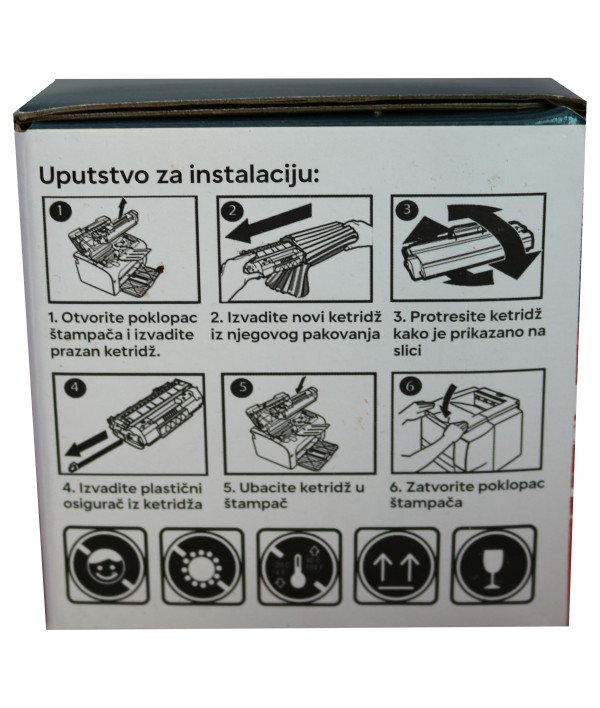 Toner Gembird CF283X zam. kaseta za HP 2.2k (sa cipom) - Slika 3