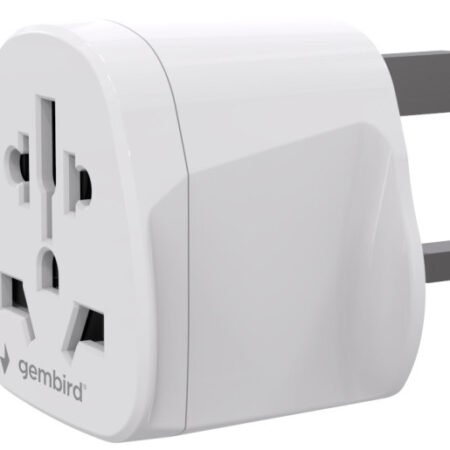 Travel adapter A-AC-UKMINTF Gembird UK suko 10A