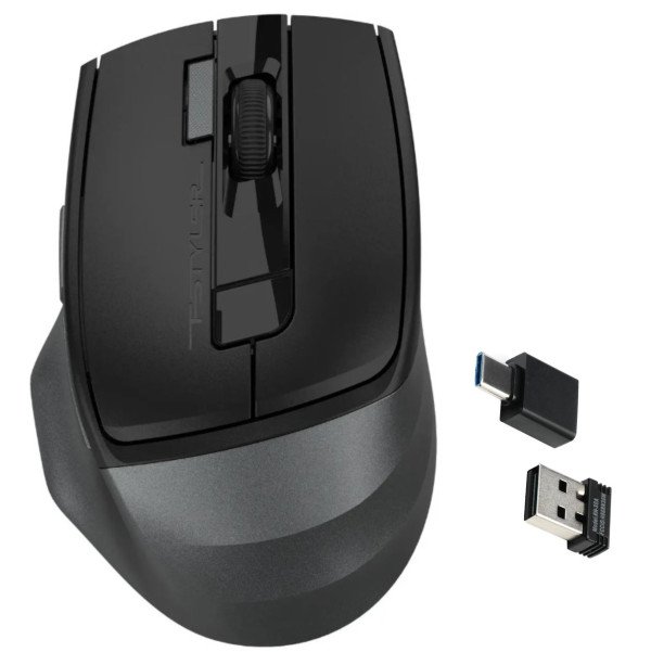 A4-FG45CS AIR2 A4Tech Fstyler bezicni opticki mis 2.4Ghz, 125Hz/1000-2000Dpi, 108mm, USB+Type-C - Slika 3