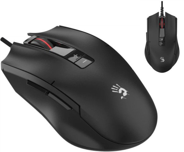 A4-ES8 A4Tech Bloody Gejmerski opt. mis, 1000Hz/1000-6000Dpi, Black USB 124mm - Slika 2