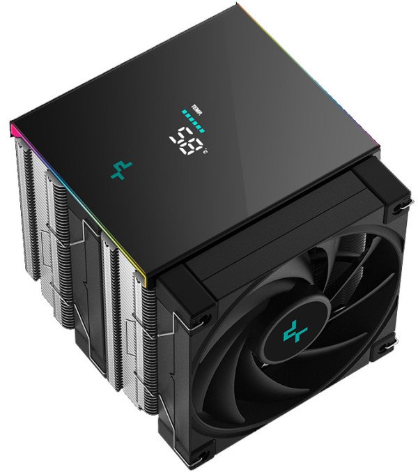 DeepCool * AG620 DIGITAL SE, CPU kuler, ARGB LED, 1.4kg, 120mm, 500-1850rpm, LGA1700/1200/1151/1150 - Slika 3
