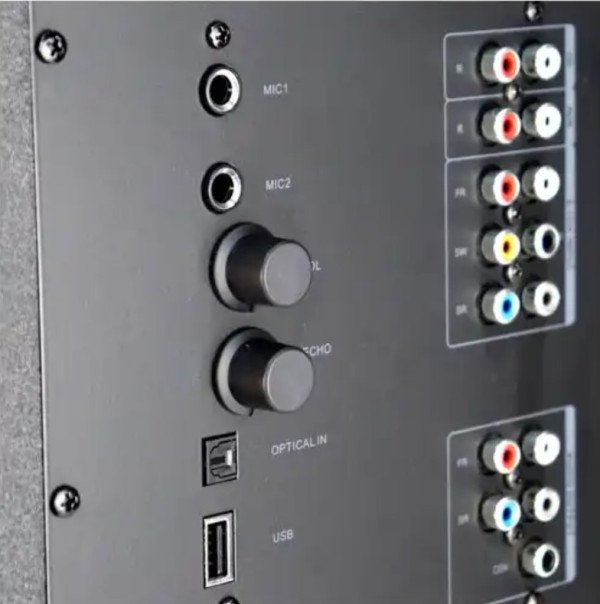Microlab X15BT Aktivni drveni zvucnici 5.1 sistem 170W RMS (90W+2*16W) 3,5mm, Bluetooth, optical,mic - Slika 3