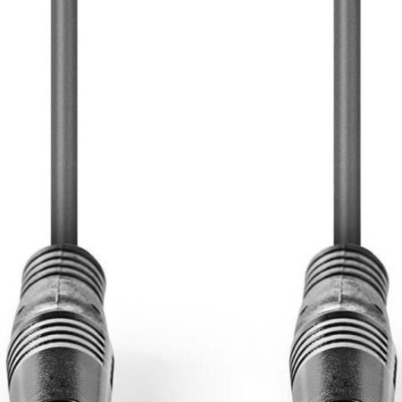 COTH23050GY30, Mono audio kabl, 6,35 mm muški, 6,35 mm muški, Niklovani,  3,00 m, PVC