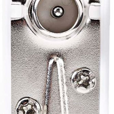 CSGB40900WT, IEC (koaksijalni) konektor,Ugaoni,Muški,75 oma,Preènik kabl. ulaza: 7,0 mm,Beli,1kom