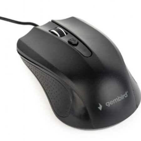 MUS-4B-01L Gembird Opticki mis 800-1200Dpi 4-button black 99mm USB kabl 1,8m