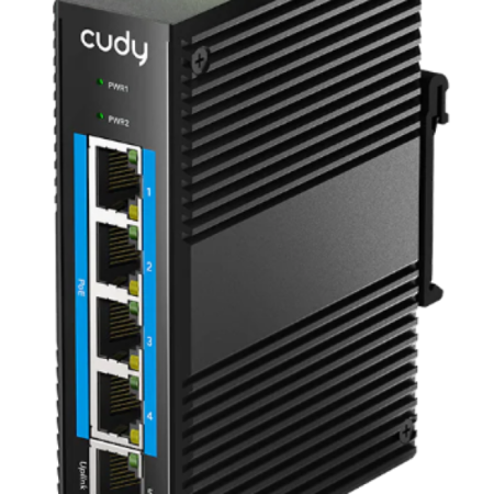 Cudy IG1005P 5-Port Gigabit Industrial PoE+ Switch 10/100/1000Mbps