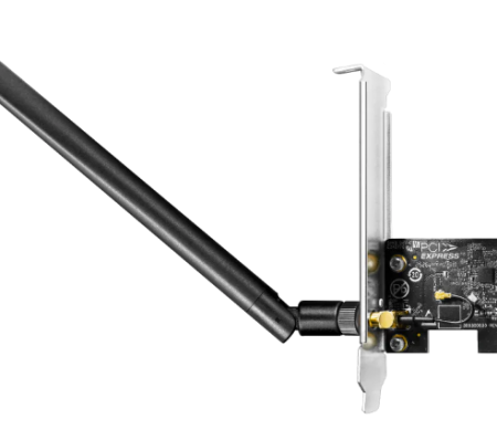 Cudy WE650,AC650  Bezicni PCI-E adapter sa dva opsega, 433 Mbps + 200 Mbps ,Dual-Band Wi-Fi 5