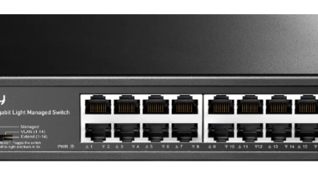 Cudy GS1016E,16-Port Gigabit Light Managed Switch,100m/1000Mbps