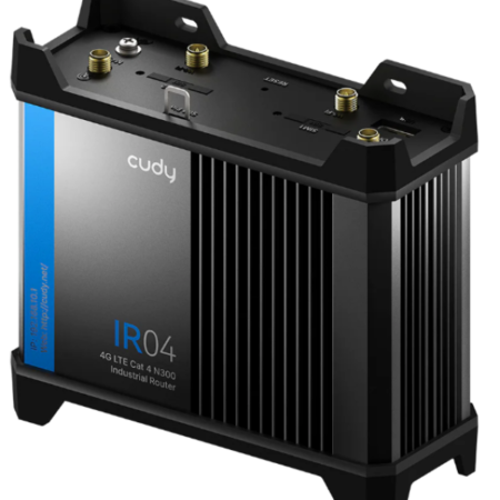Cudy IR04_EU,4G LTE Cat 4 N300 Industrial Wi-Fi Router,4G Cat. 4 with Max 150 Mbps DL,300 Mbps Wi-Fi