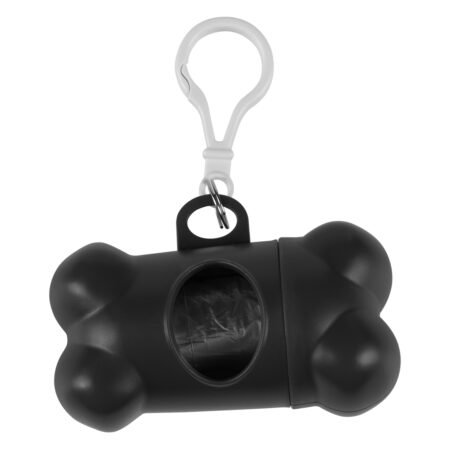 CODY, držač sa higijenskim kesicama za ljubimce, 15 komada, crni