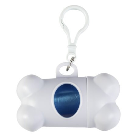 CODY, držač sa higijenskim kesicama za ljubimce, 15 komada, beli