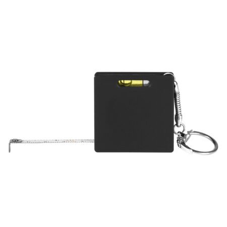 BRICK, privezak za ključeve sa metrom, 1 m, crni