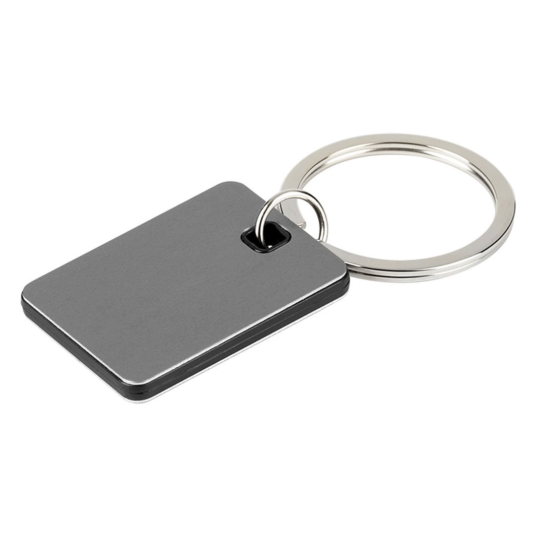 CUBINO COLORE, privezak za ključeve, tamno metalni