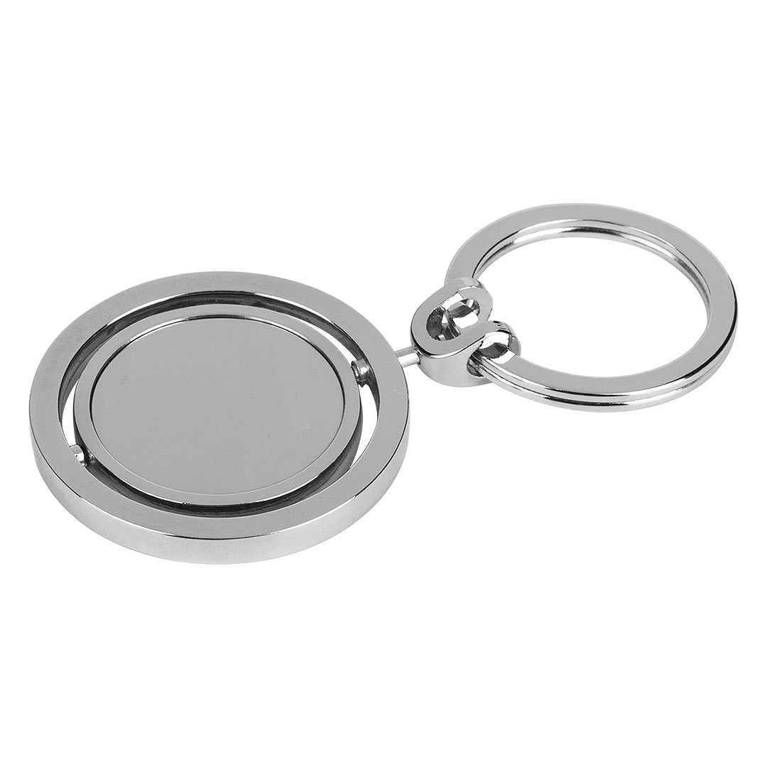 ANELLO, privezak za ključeve, sjajno metalni