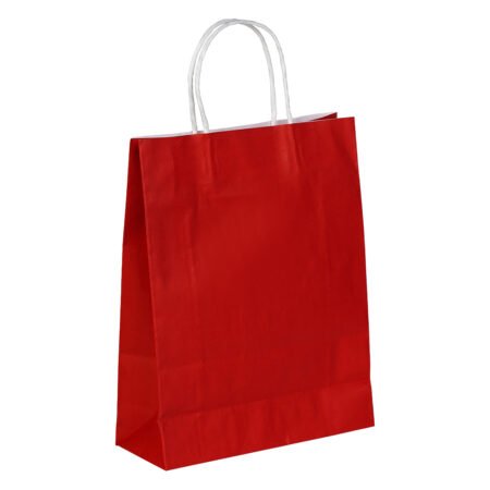 LEXA, papirna kesa, 110 g/m2, crvena