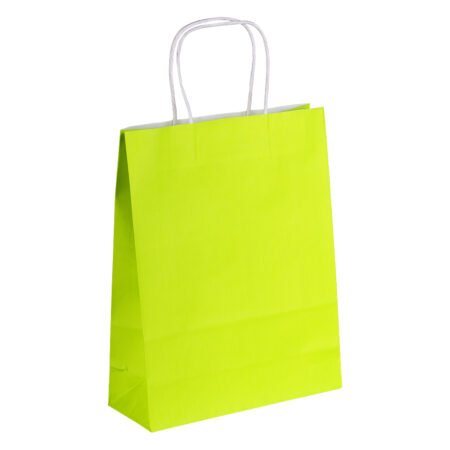 LEXA, papirna kesa, 110 g/m2, svetlo zelena