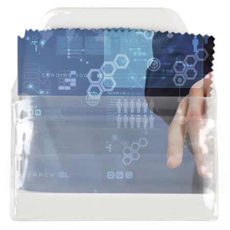 PURE PACK, plastična futrola za pure krpicu, 100 kom, transparentna